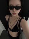 BASERANGE Bamboo Fiber and Cotton Wire-Free Wide-Brimmed Bra Collection Soft Underwear France BAS-BRTR-BL-000-HEI Black BRTR-BL (BRTR)